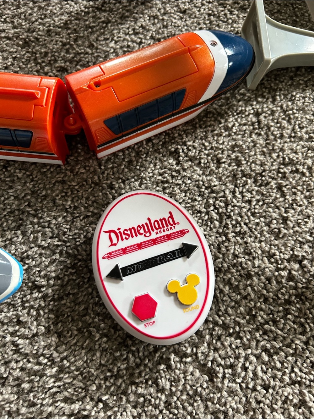 Disney double monorail train set